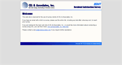 Desktop Screenshot of celsurvey.com